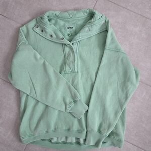 Aerie Mint Green Pullover Hoodie